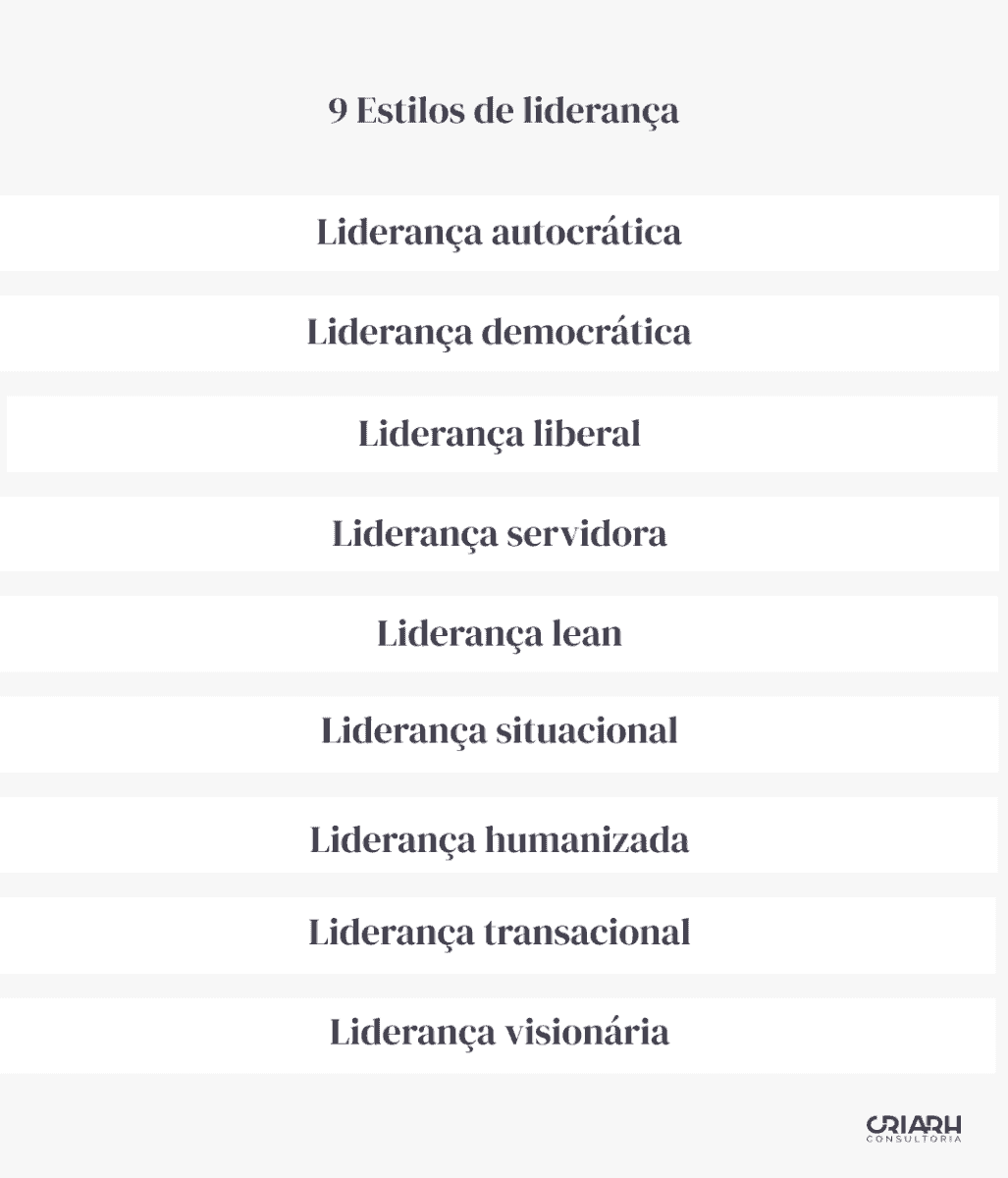 Estilos Liderança