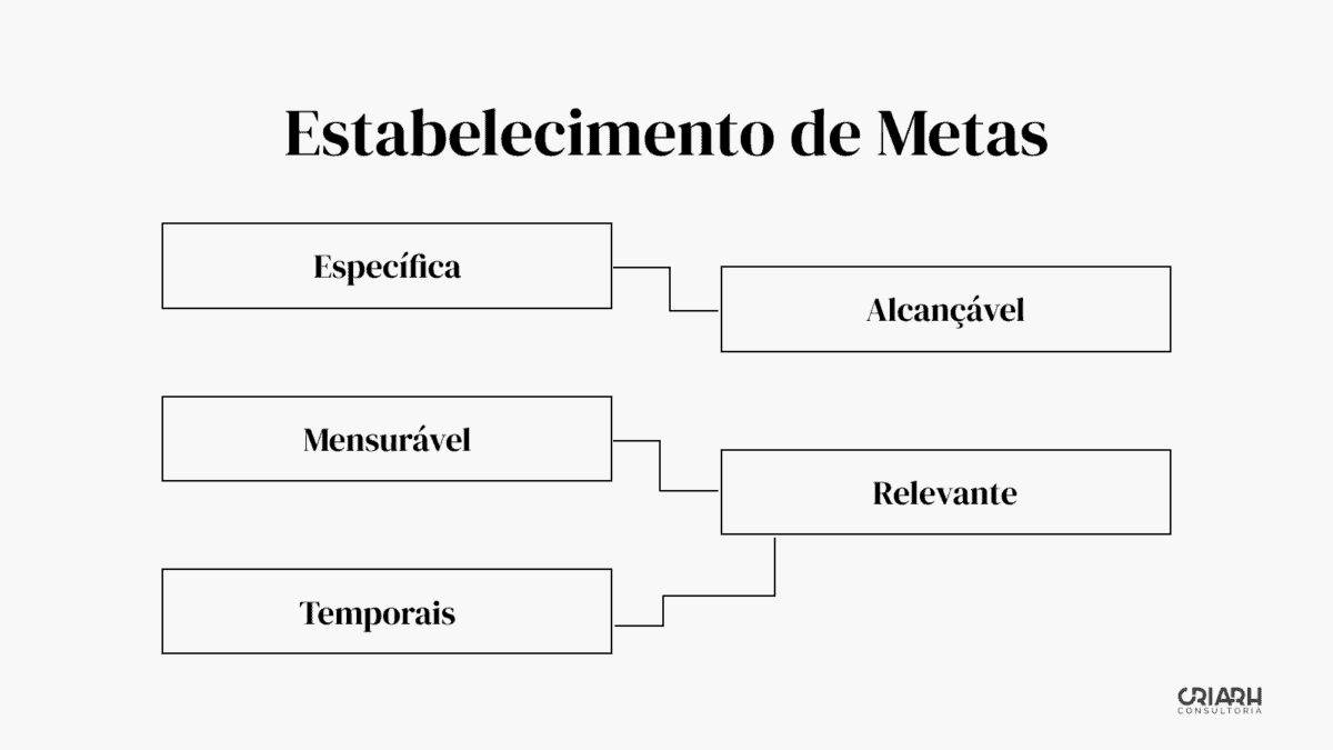 Descrição: Estabelecimento de metas.